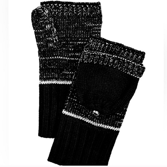 NWT Michael Kors Metallica Fingerless Gloves - Picture 3 of 7